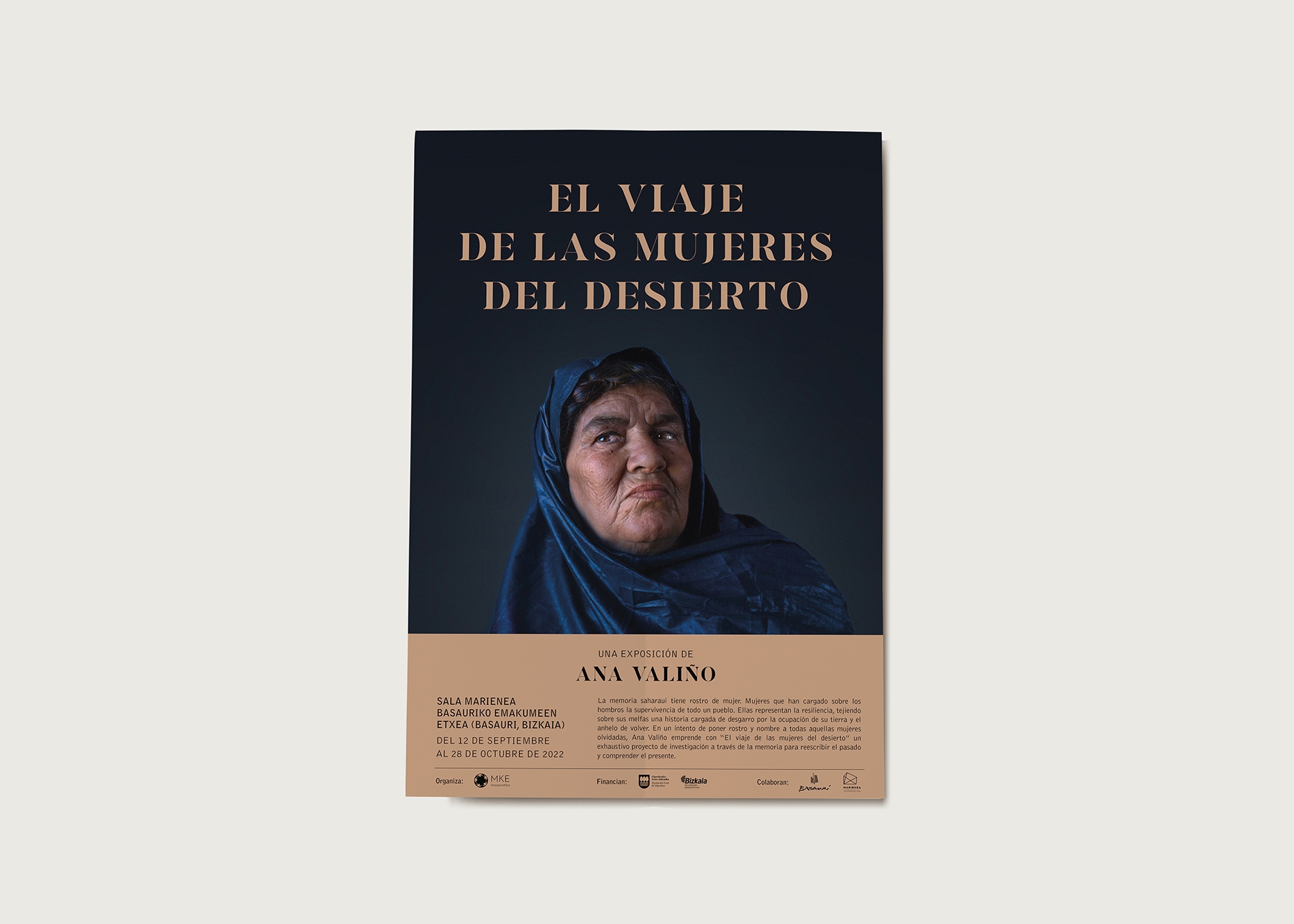 Cartel El Viaje de las Mujeres del desierto